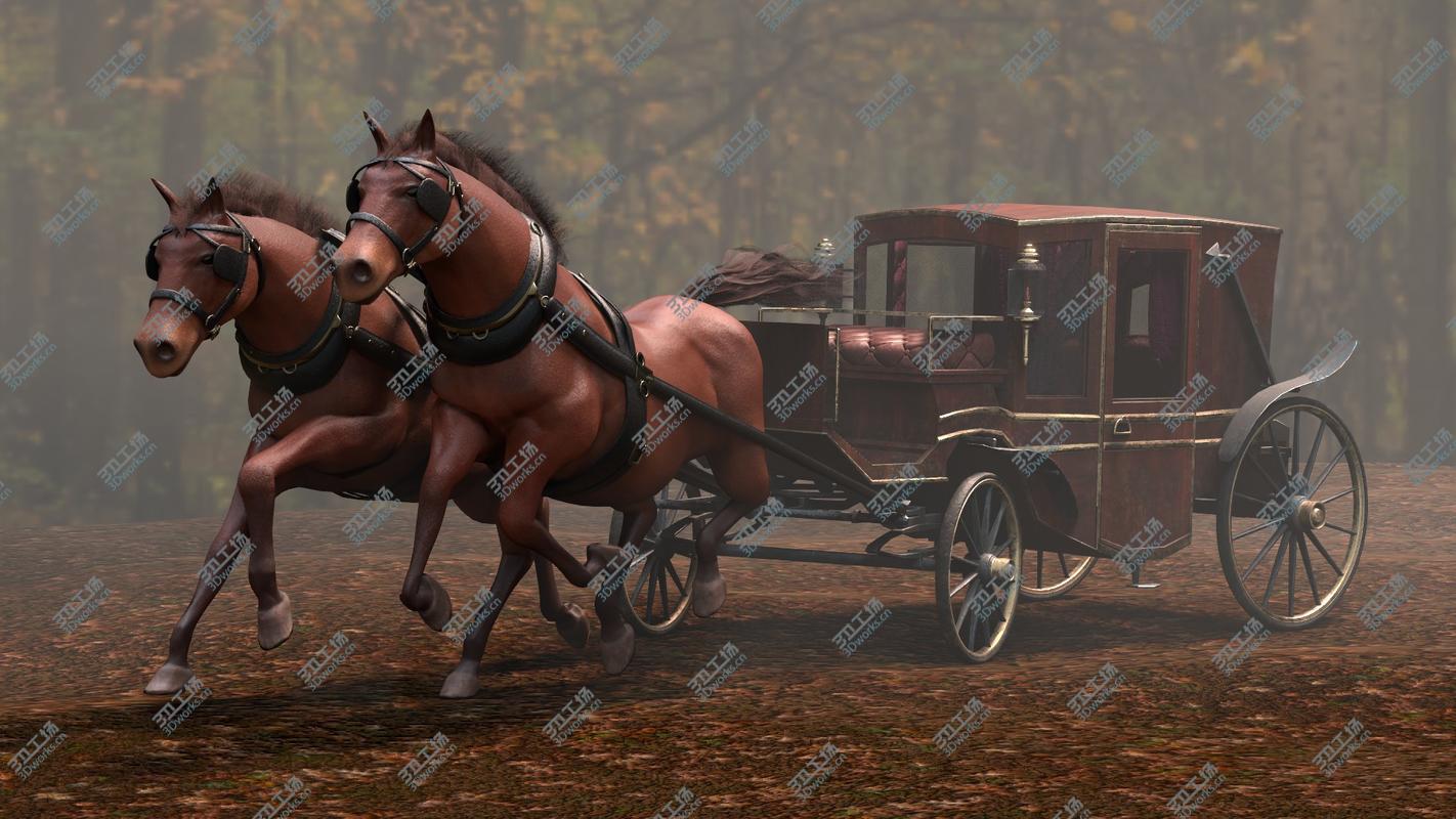 images/goods_img/202104092/Carriage with Horses 3D model/2.jpg